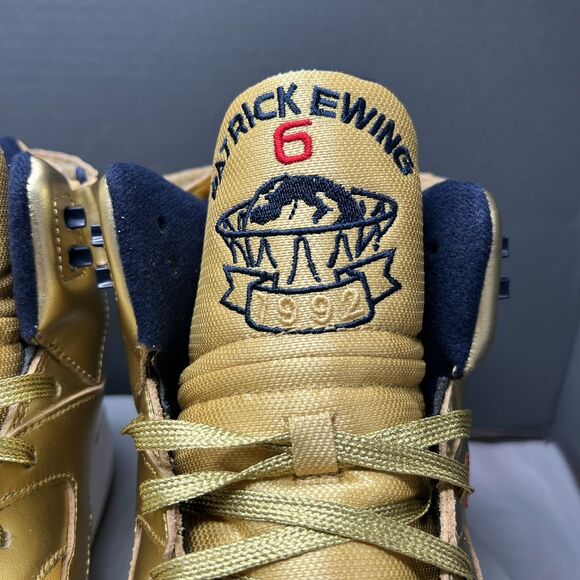 Patrick Ewing Athletic 33 HI OG ‘Gold Medal’ Basketball 1EW90151-732 Men Sz 10.5 main image 6